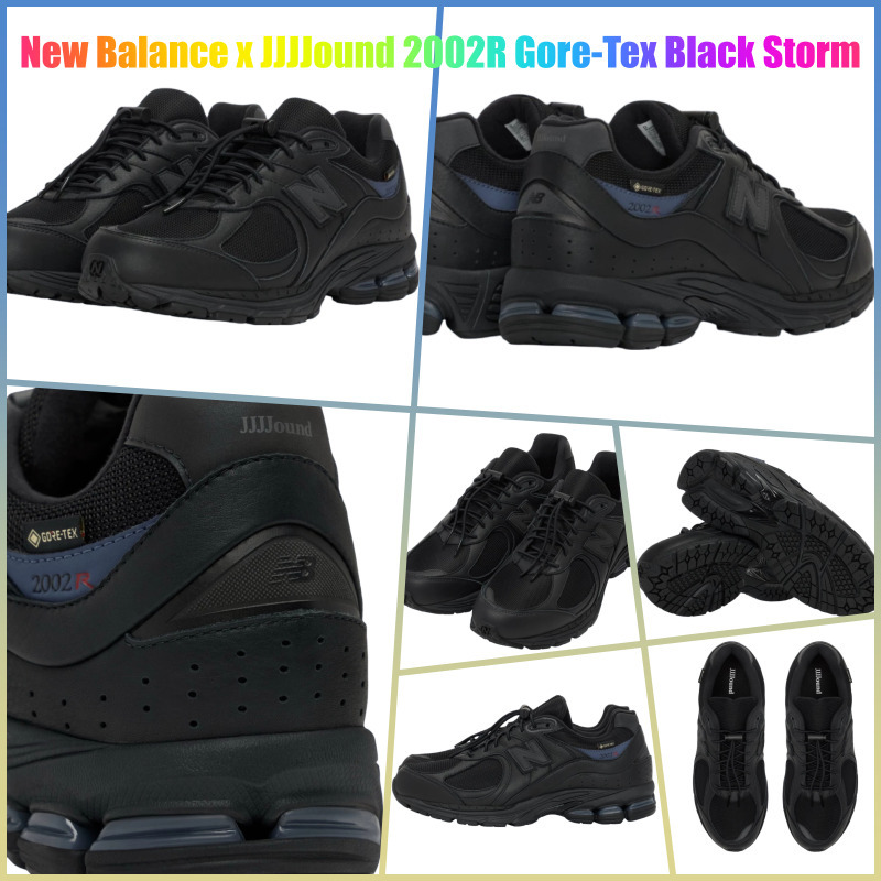 ★New Balance x JJJJound★2002R LTHR Gore-Tex★Black