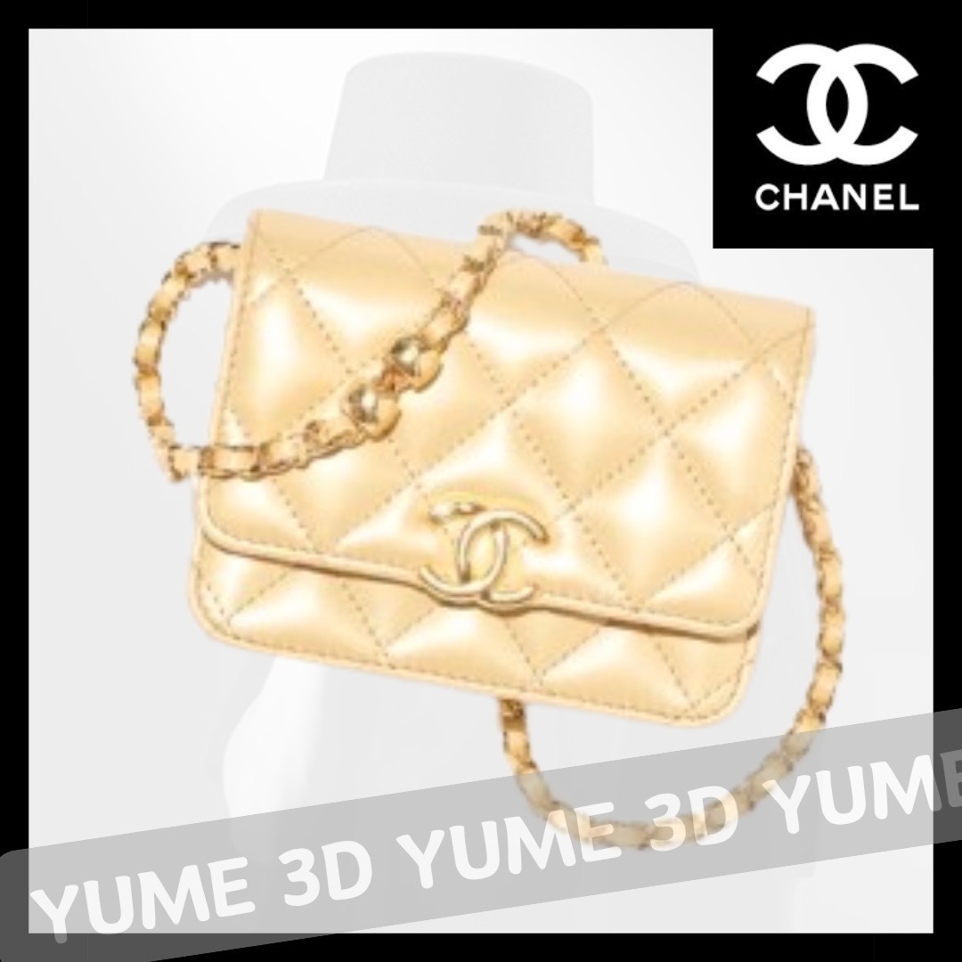 ♡CHANEL♡ゴールドチェーンウォレット♪