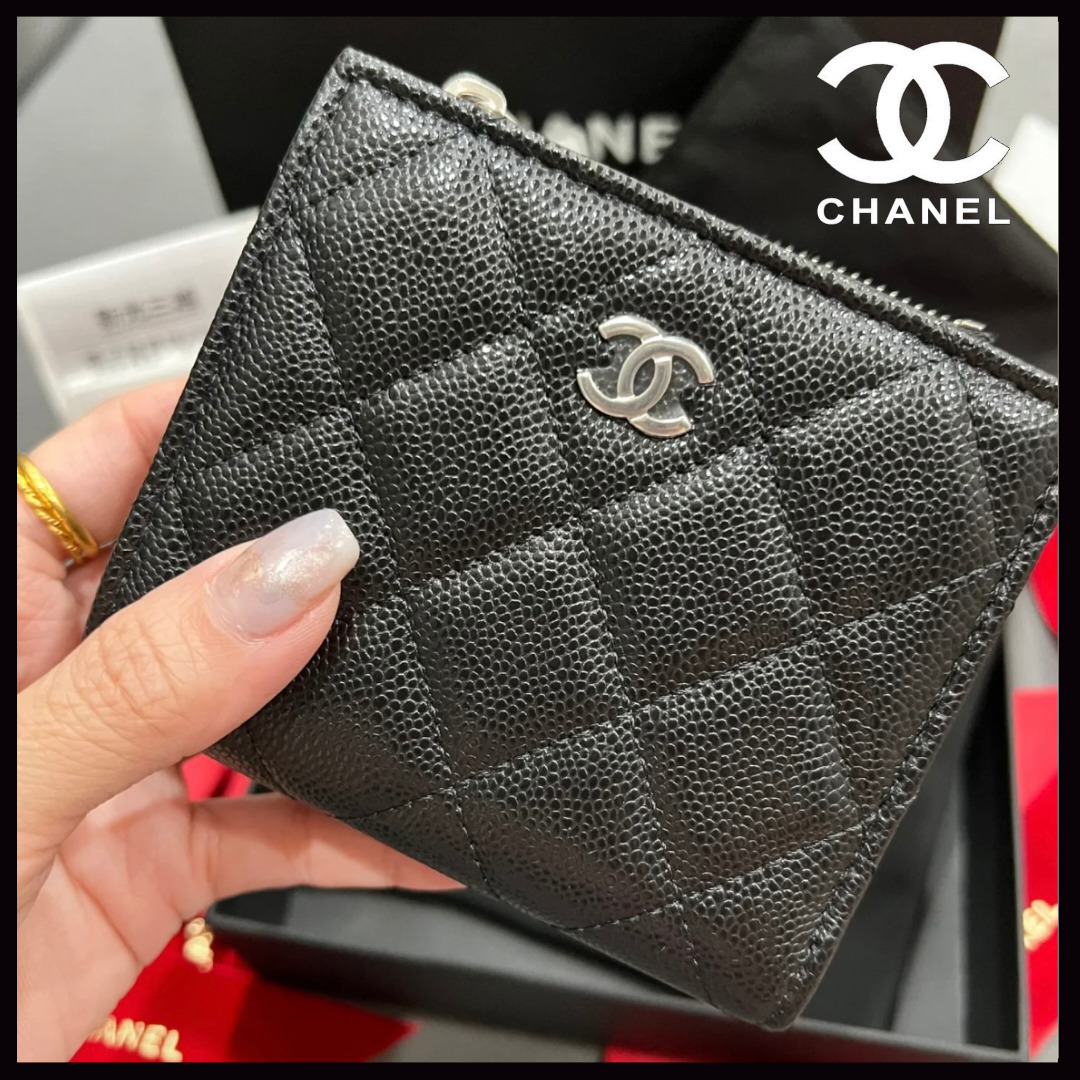 【エレガント＆コンパクトで使いやすい♪】CHANEL 財布