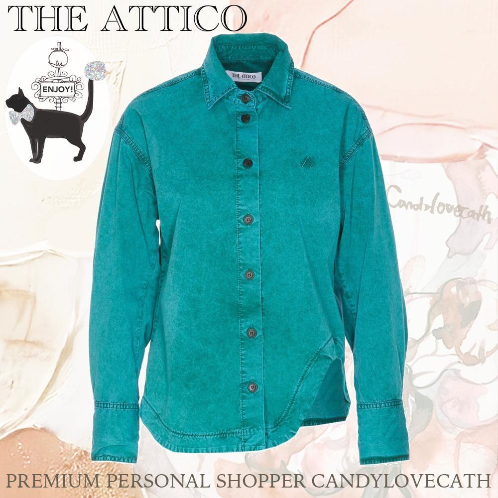ジャケット THE ATTICO LOGO SHIRT DIANA JACKET