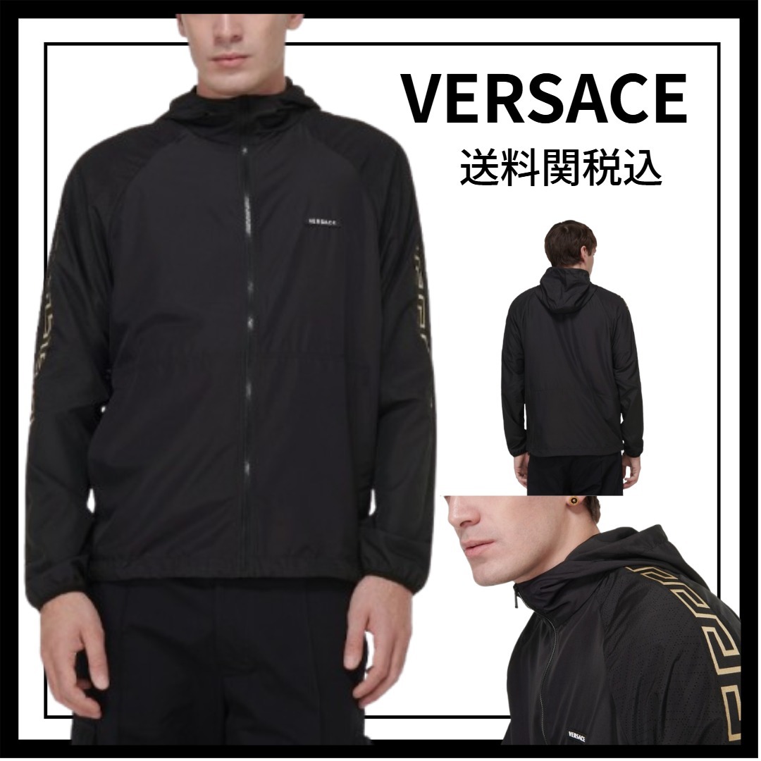VERSACE グレカテクニカルジャケット