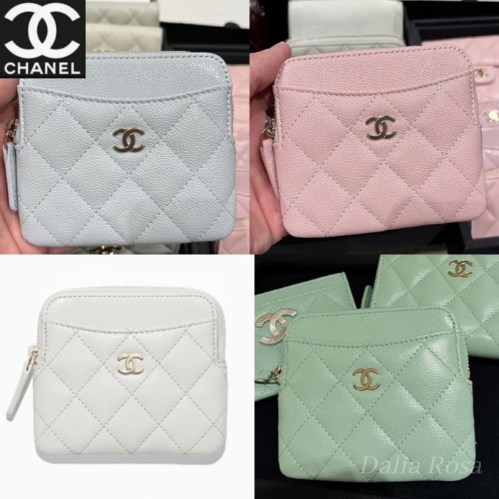 ４色♡コンパクトで大人可愛い【CHANEL】コインケース