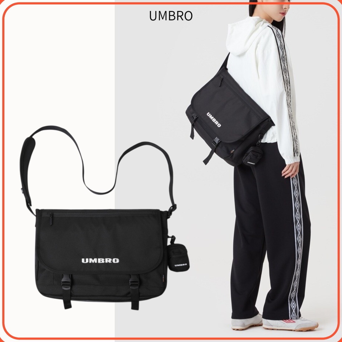 UMBRO■Big Messenger Bag■送料込