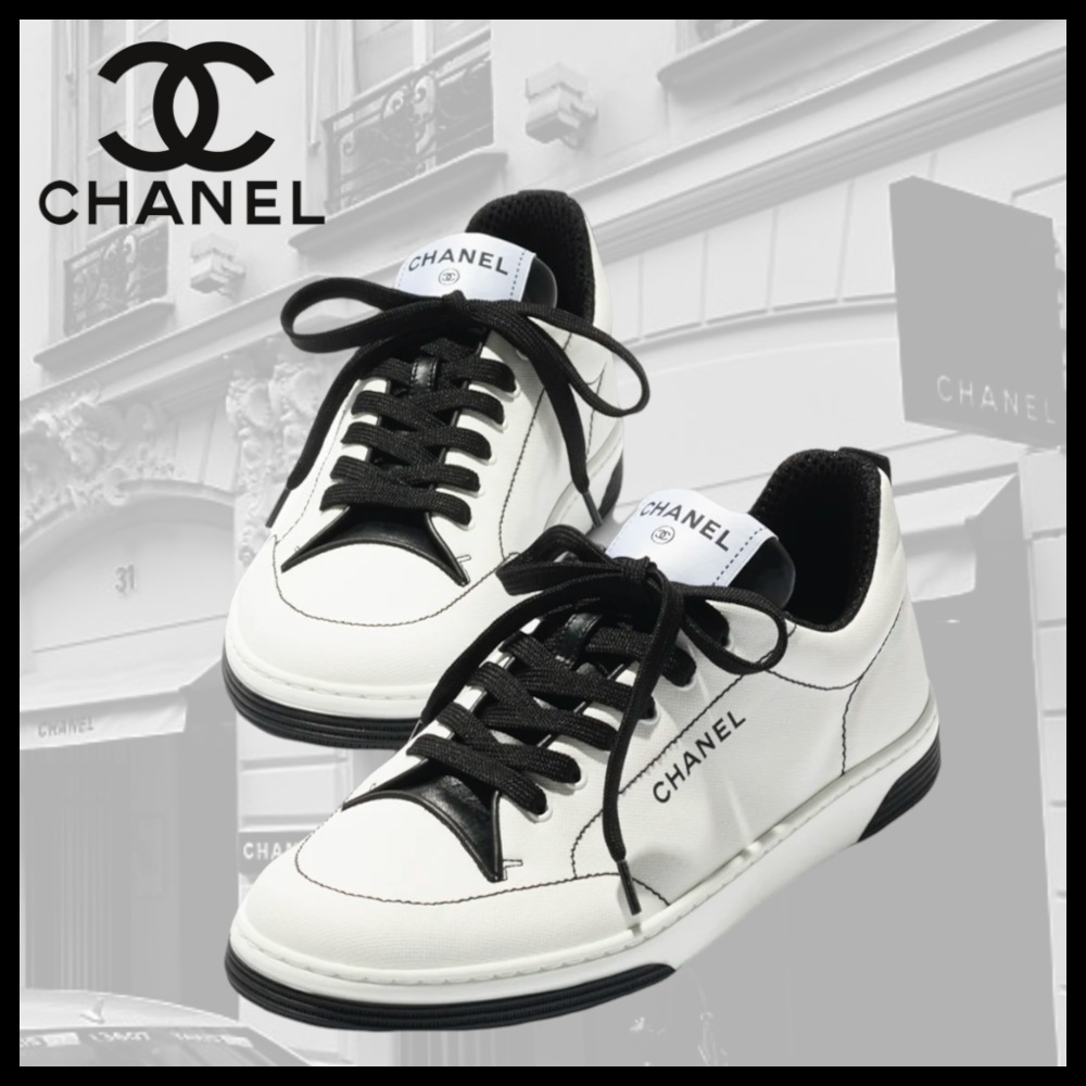 【シンプルデザイン☆】CHANEL スニーカー