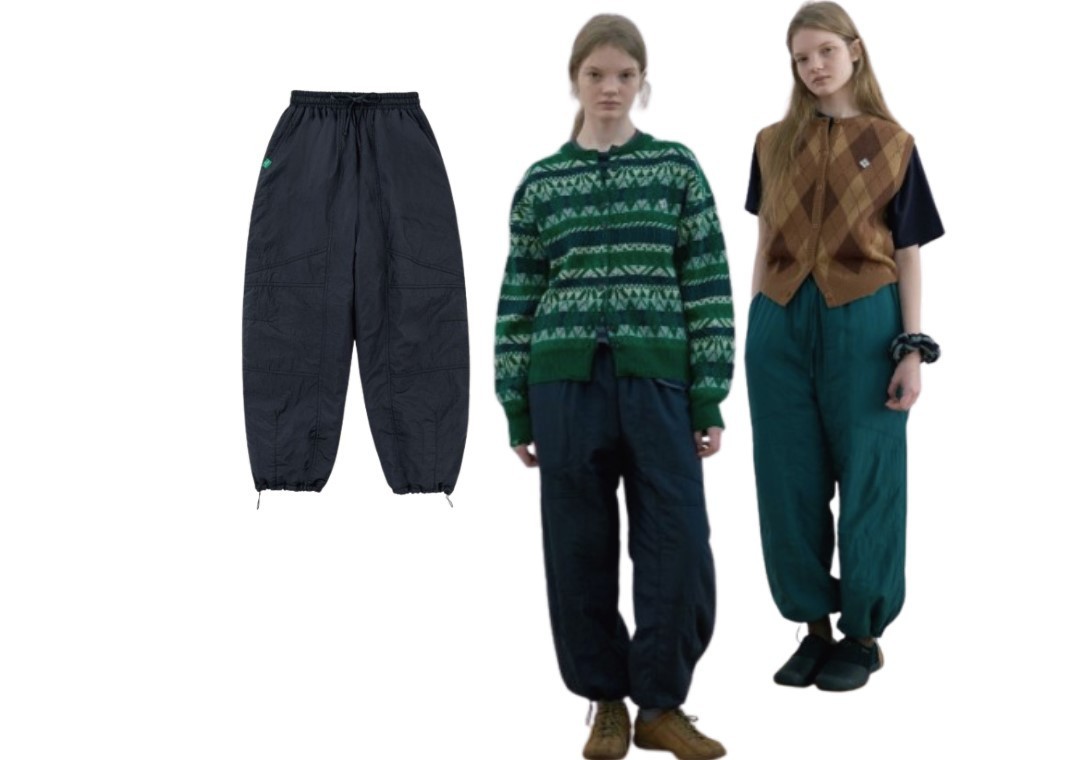 韓国商品/NOCONTENT Light padding pants