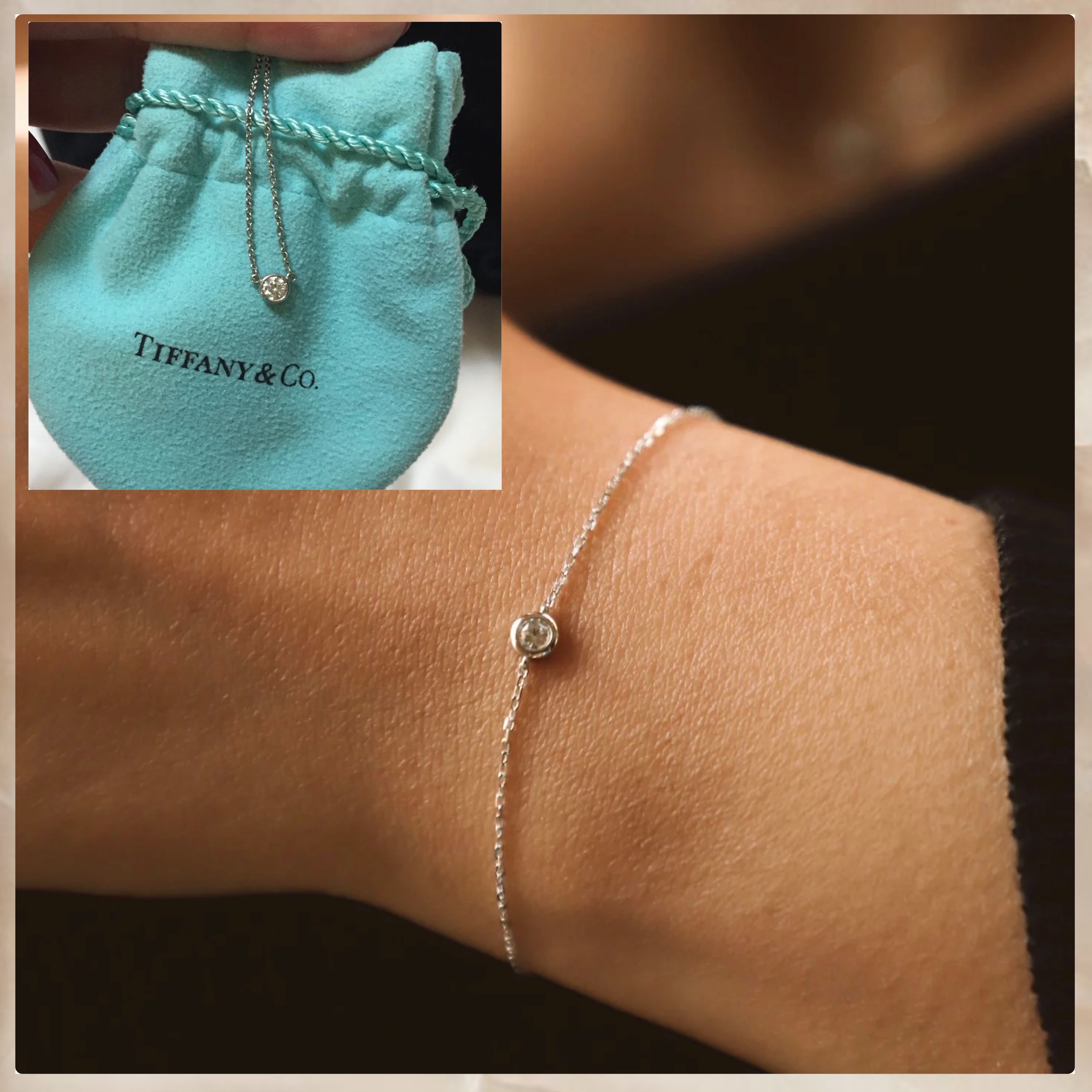 【Tiffany & Co】ダイヤモンド ブレスレット silver