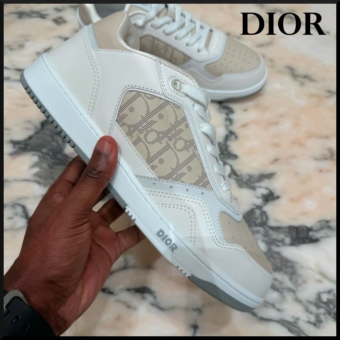 【カジュアルコーデに★】Dior B27 ロートップスニーカー