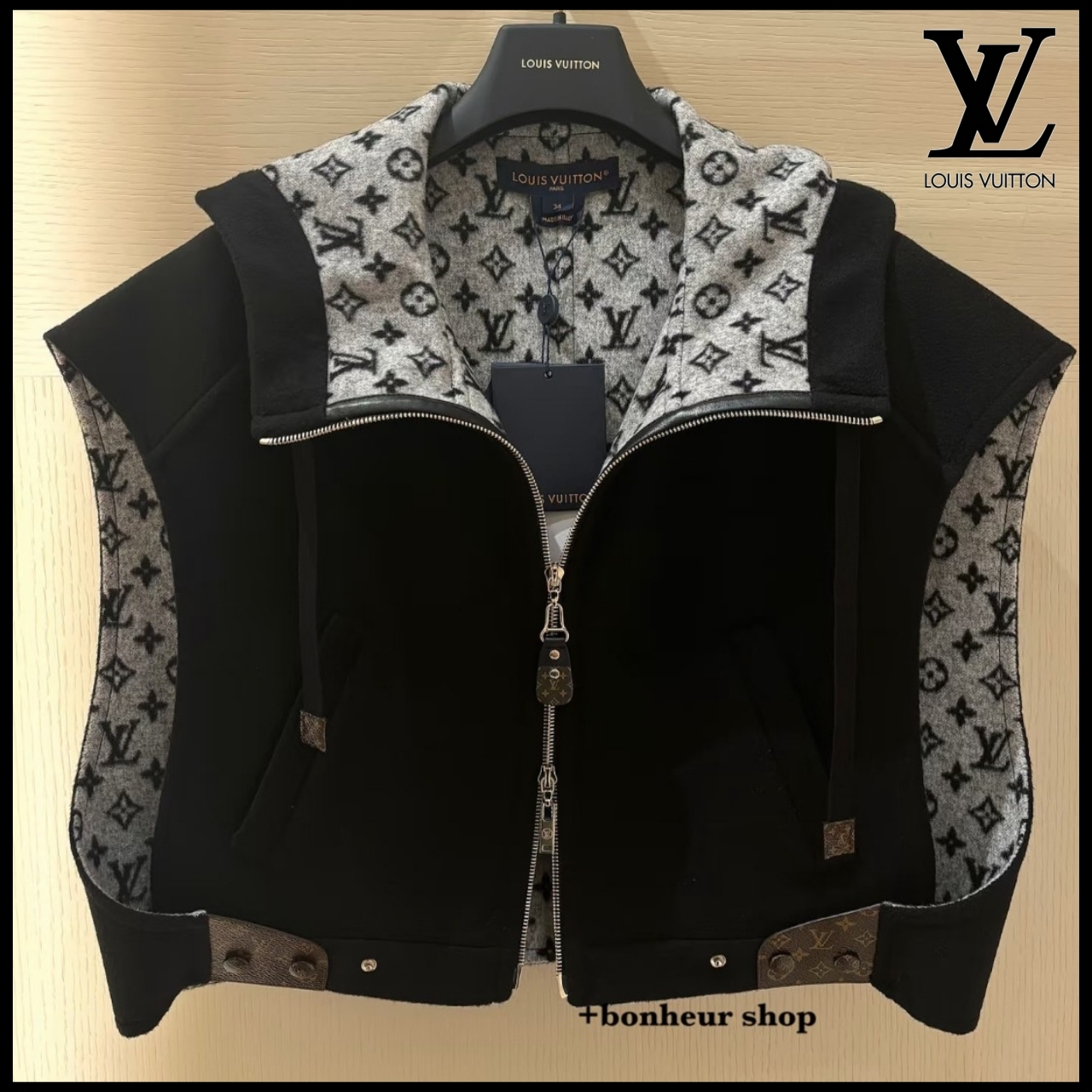 【上品で魅力的なデザイン♪】Louis Vuitton ジャケットベスト