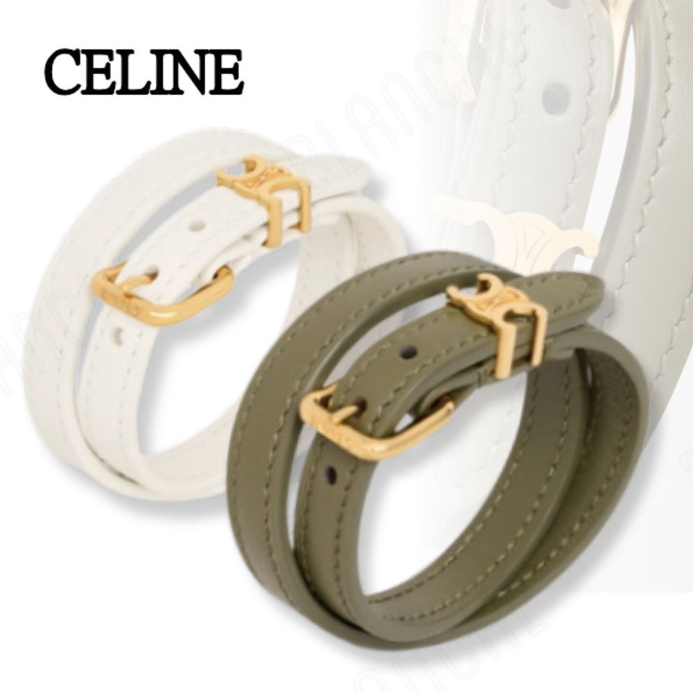 【CELINE】レ・キュイール Celine ダブルブレスレット