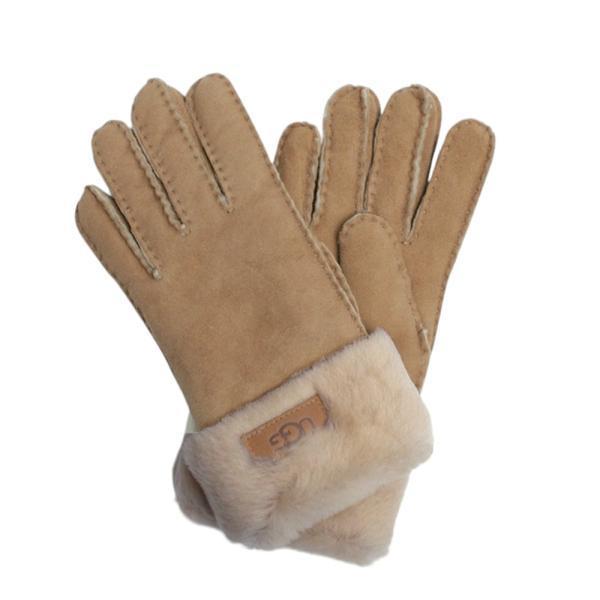 アグ Turn Cuff Glove 手袋 チェスナット