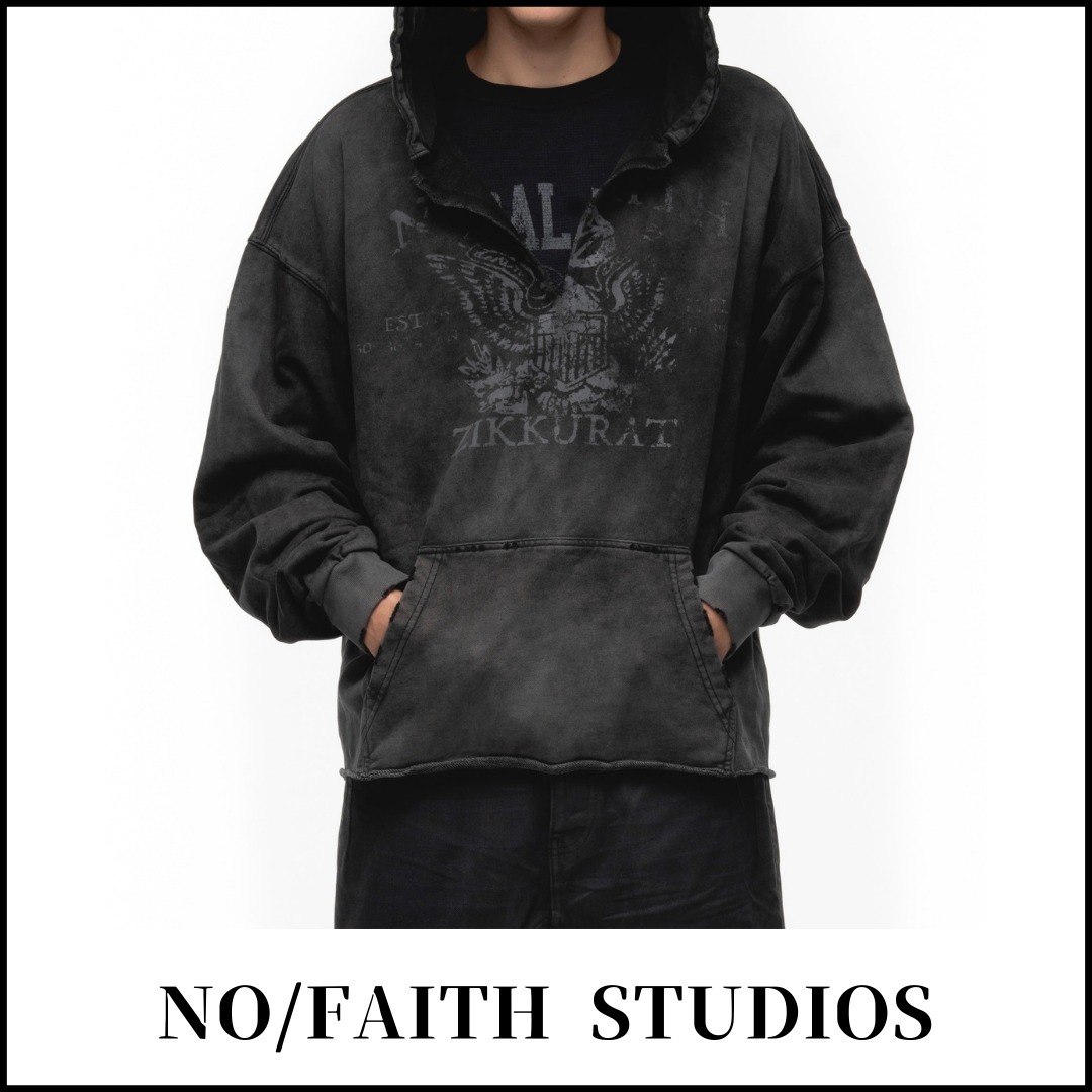 【NO/FAITH STUDIOS】イーグル ヴィンテージ ユーズド パーカー