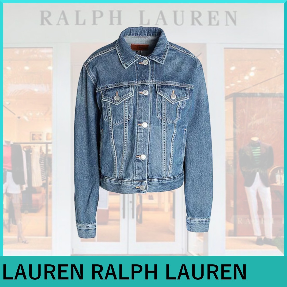 LAUREN RALPH LAUREN★デニムブルゾン