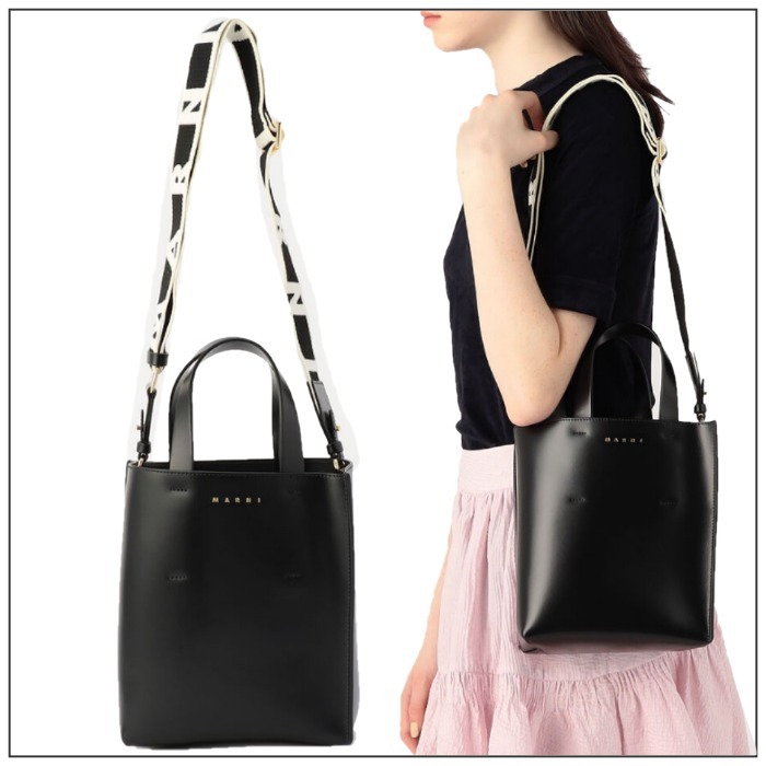 【MARNI】マルニ/MUSEO BAG MINI/ロゴ ストラップショルダー