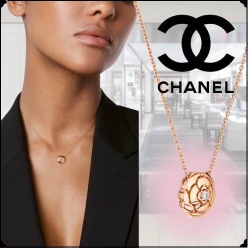 【可愛い♡】CHANEL カメリア コレクション ネックレス
