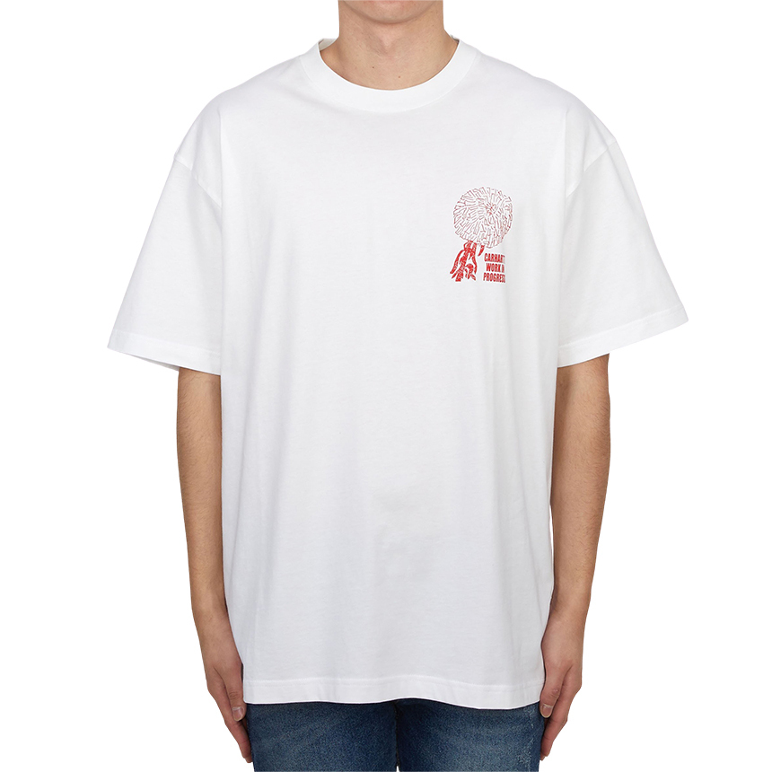カーハート WIP メンズ 半袖Tシャツ I033970 02XX