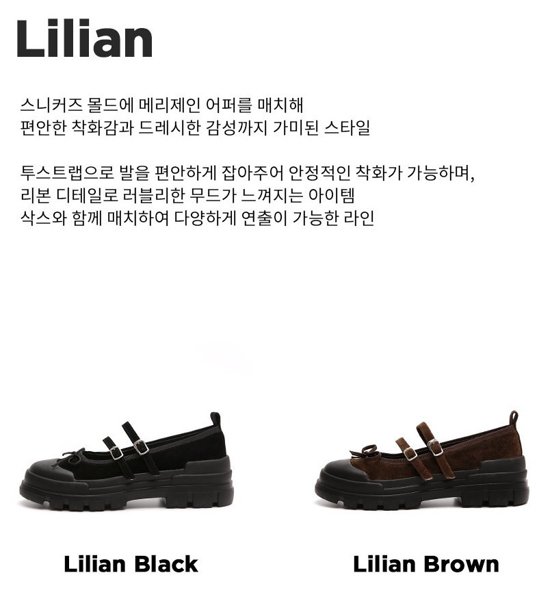 【MAC MOC】LILIAN リボン メリージェーン 2色 ★韓国大人気★ ○MAC MOC○LILIAN 2色 リボン メリージェーン 韓国人気