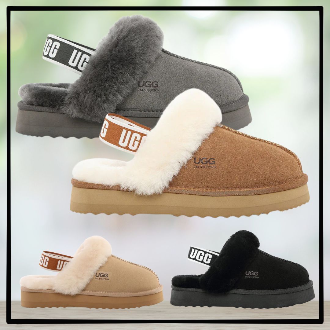【ORIGINAL UGG Australia classic】Platinum Slingback Scuff