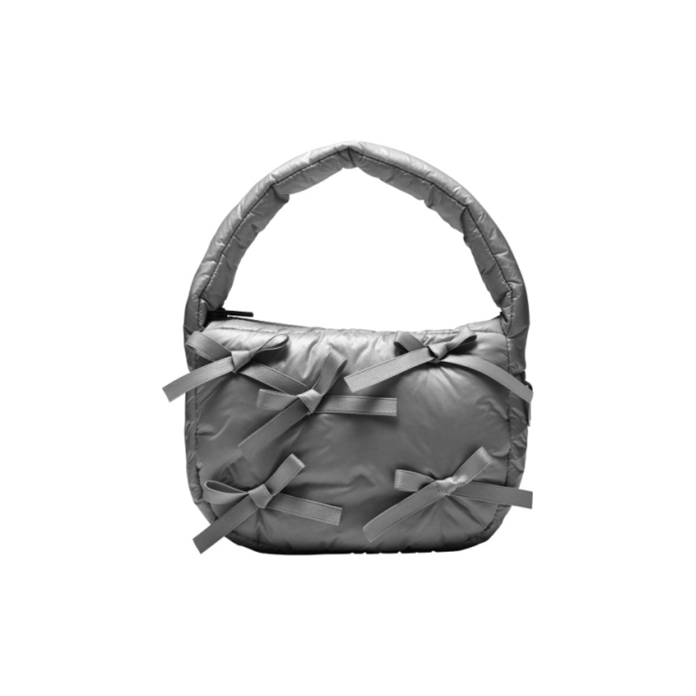 トートバッグ DEINET RIBBON CLOUD MINI TOTE BAG IN GREY