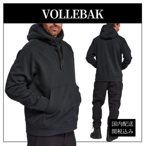 日本未入荷！VOLLEBAK◆100年オーバーヘッドパーカー フーディー