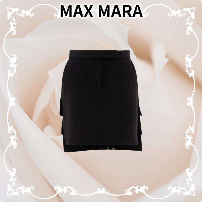 ミニスカート Max Mara FW24 Camelwool miniskirt (2421106023600 CARO006) MAX MARA Camelwool Miniskirt – LOZURI®