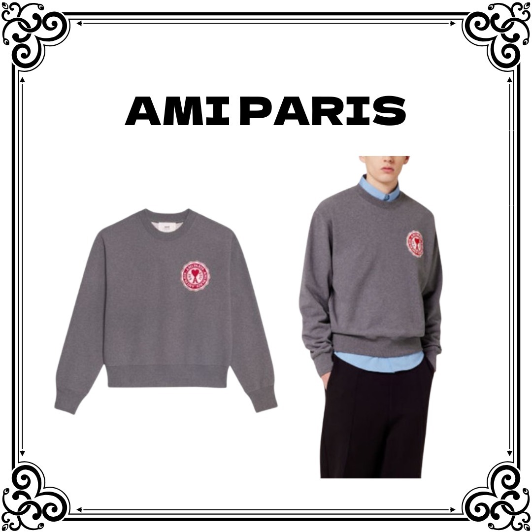 AMI PARIS ロゴ スウェットシャツ