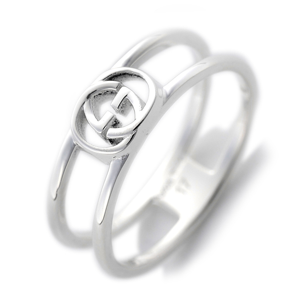 GUCCI レディース メンズ リング 指輪19号 298036 J8400 8106 19