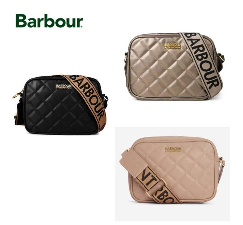 Barbour International Sloane キルトクロスボディバッグ