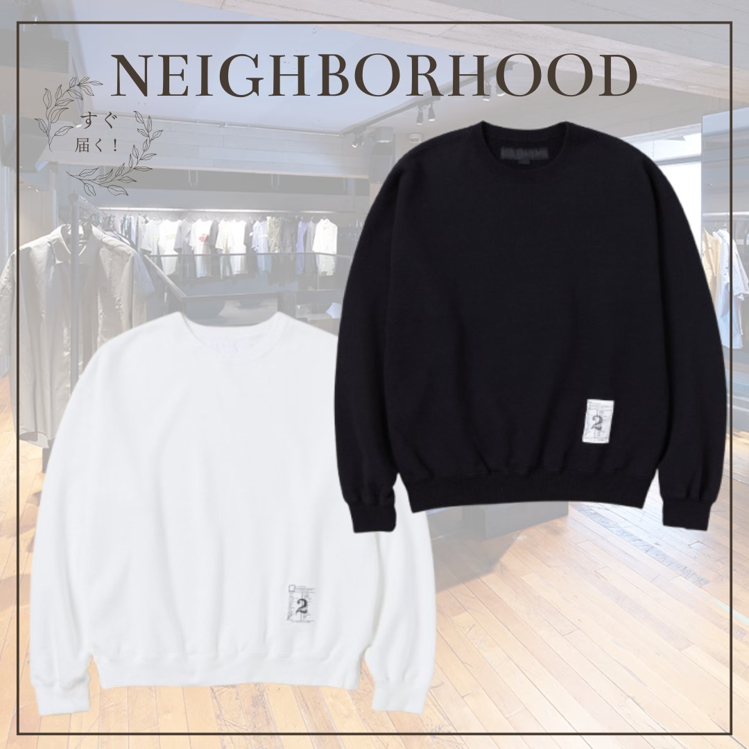 すぐ届く☆【NEIGHBORHOOD】BW . SWEAT SHIRT LS