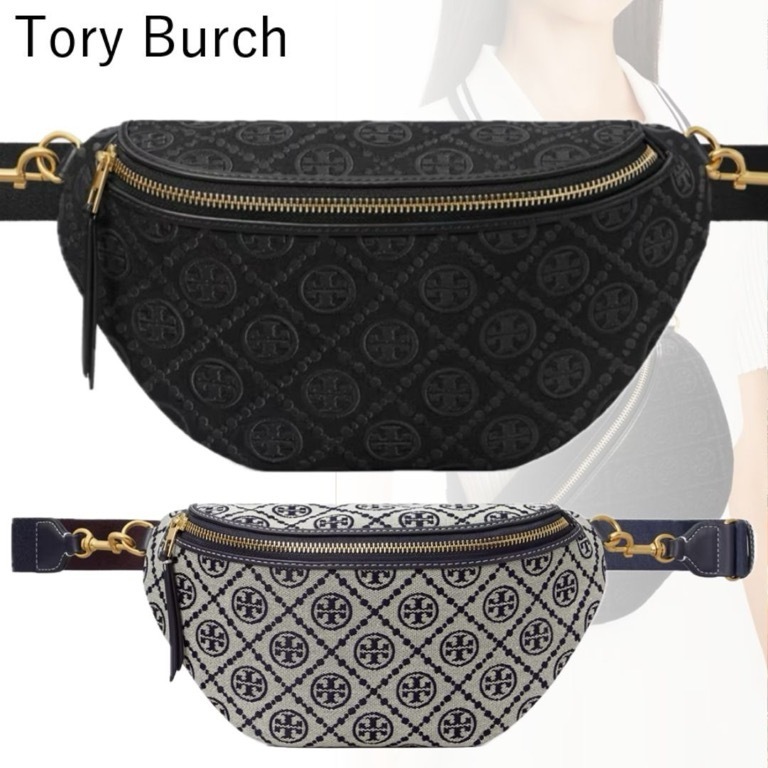 すぐ届く*Tory Burch*トリーバーチ*Tモノグラム ベルトバッグ