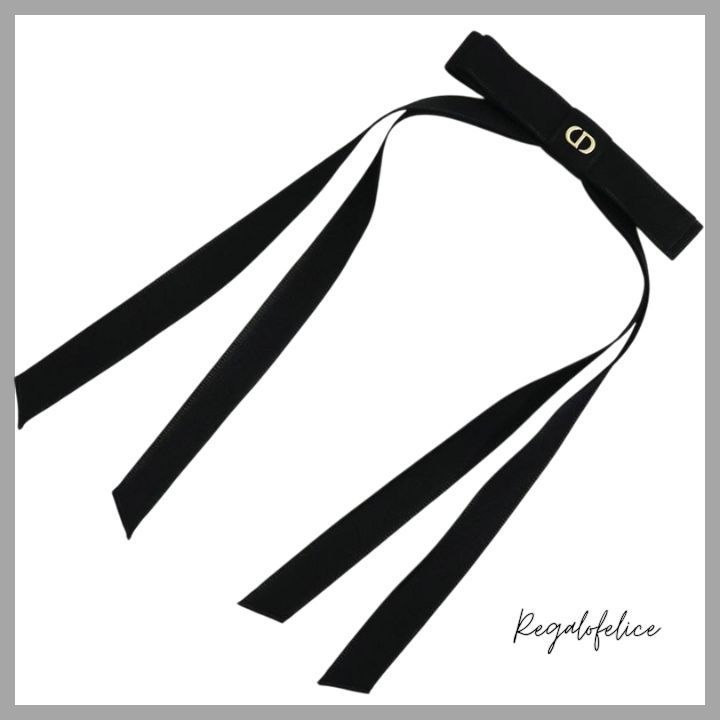 【上品に目立つ】Dior Twist リボンバレッタ DIOR | Dior Twist リボンバレッタ グログラン