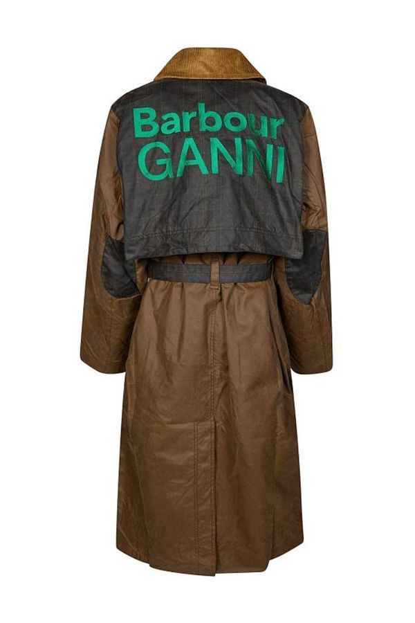 【Barbour x GANNI】★人気★ワックストレンチコート Barbour x GANNI】☆人気☆ワックストレンチコート