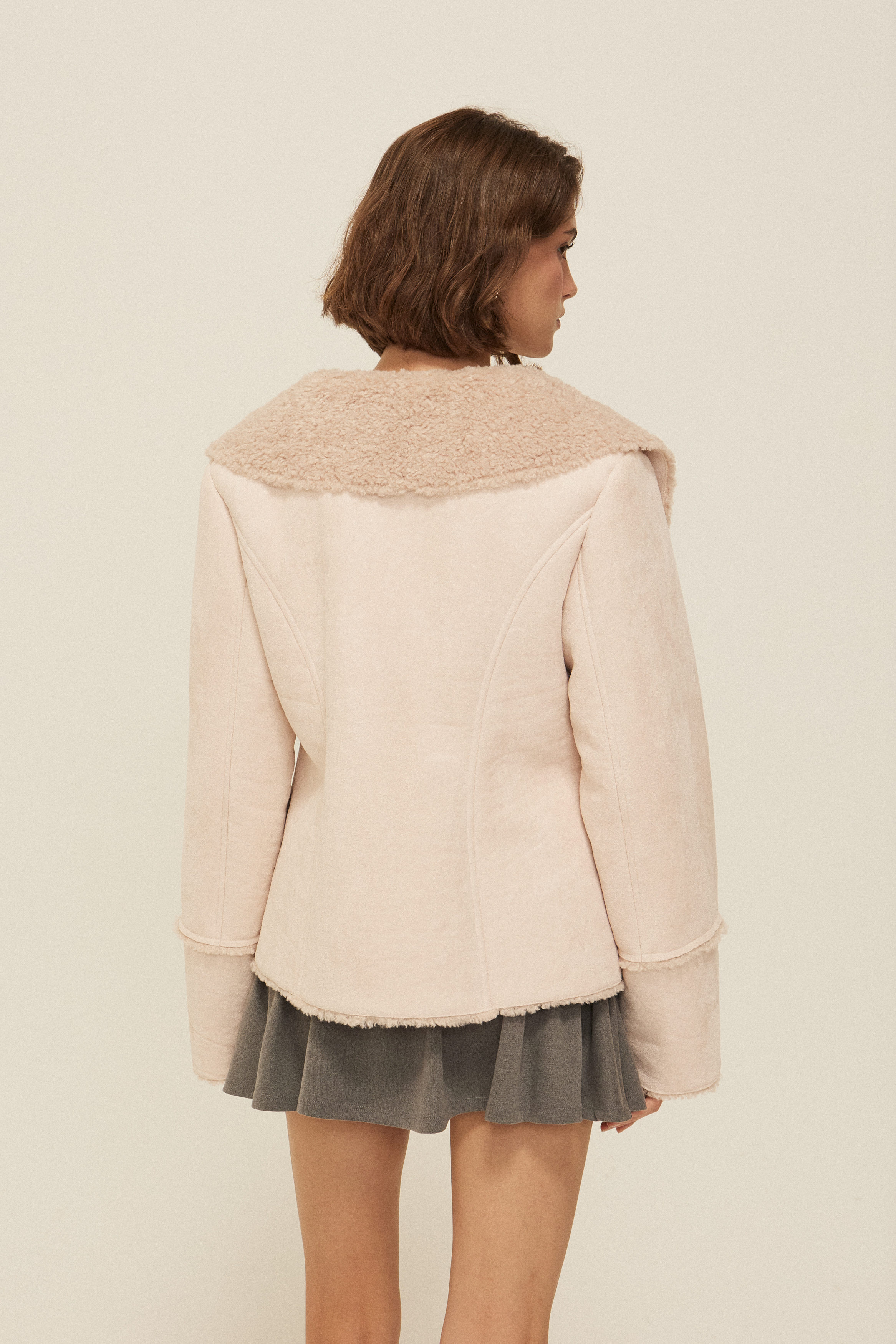 《threetimes》 Isabella fur coat