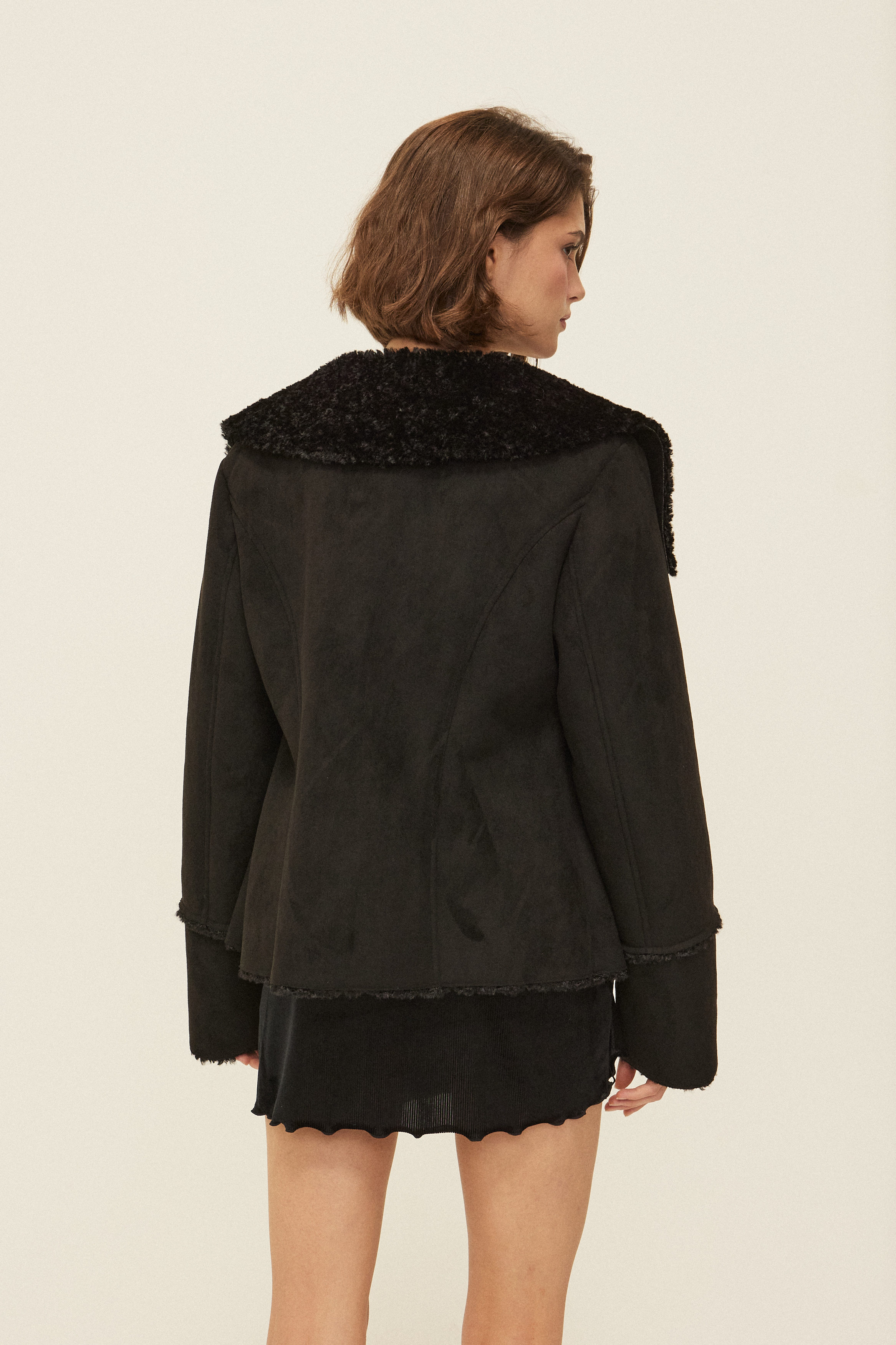 《threetimes》 Isabella fur coat
