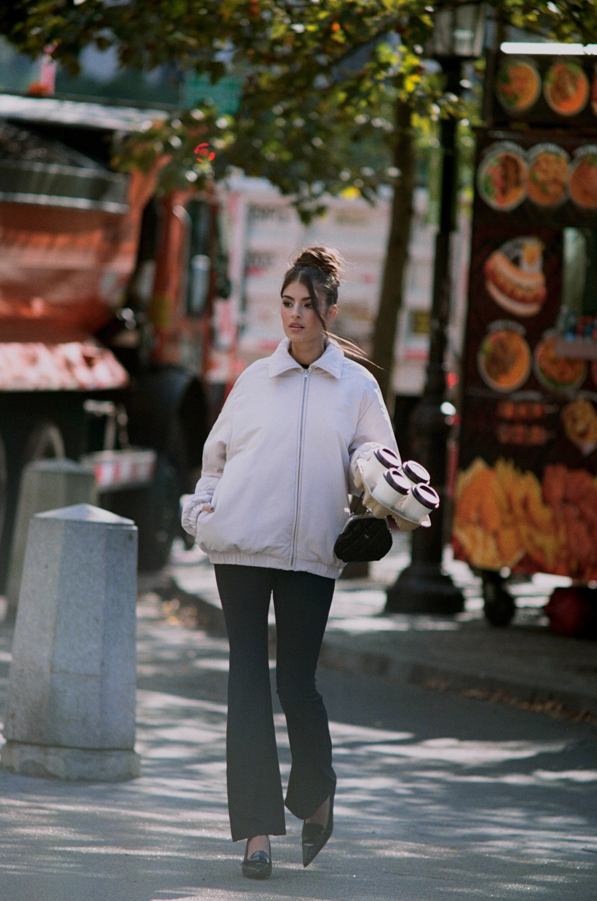 《threetimes》 Smoothie puffer jacket