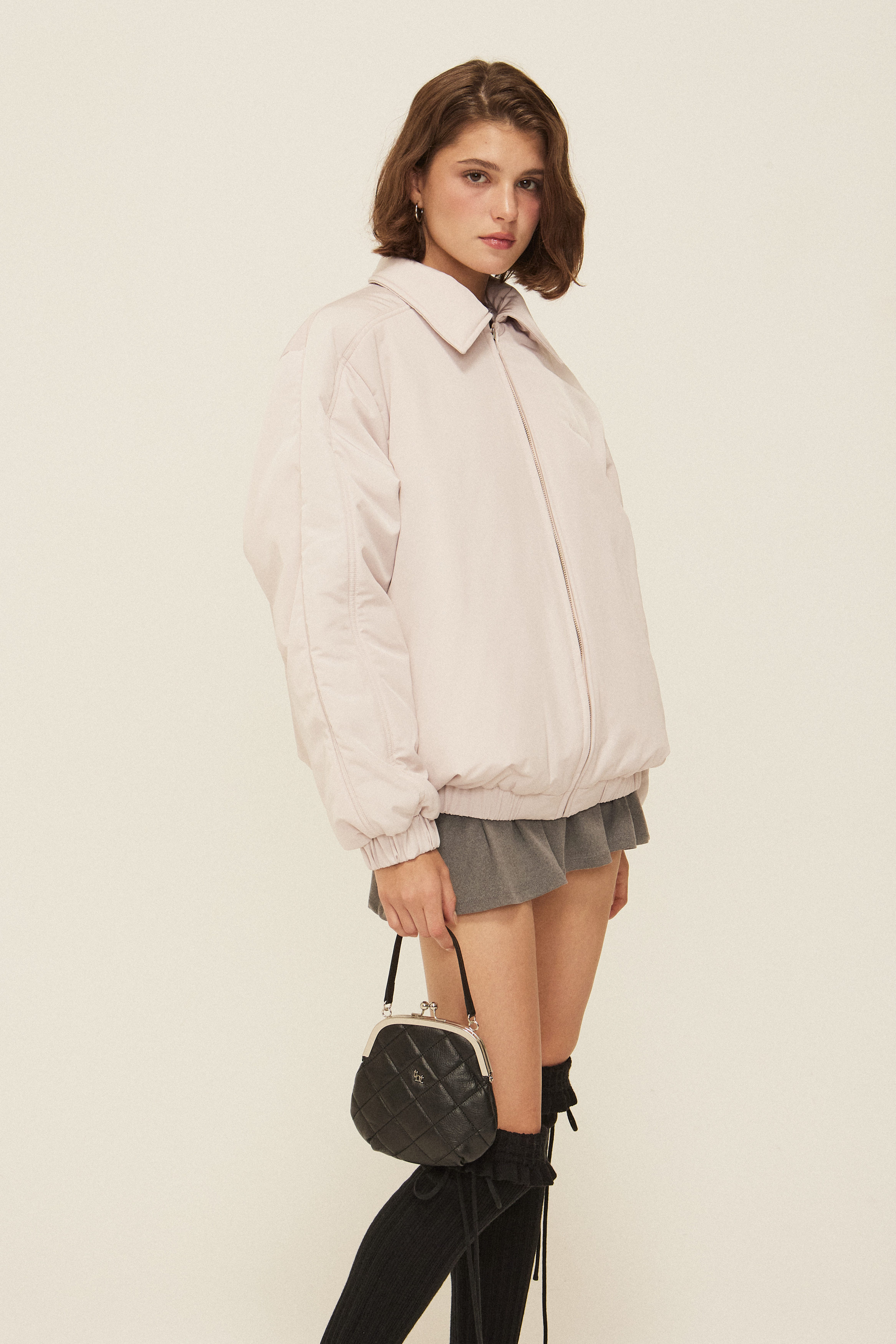 《threetimes》 Smoothie puffer jacket