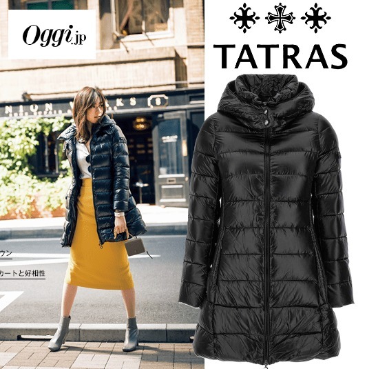 すぐ着く●雑誌掲載●BABILA●TATRAS●美シルエット●ブラック