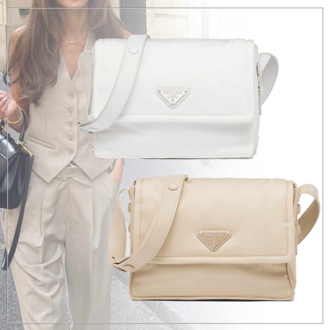 【人気】PRADA◆Re-Nylon SMALL パデッド ショルダーバッグ ロゴ