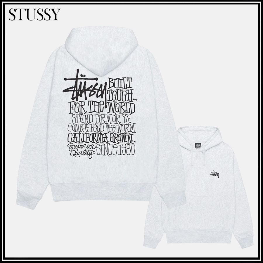 ★STUSSY★CALIFORNIA GROWN HOODIE フーディ★追跡可