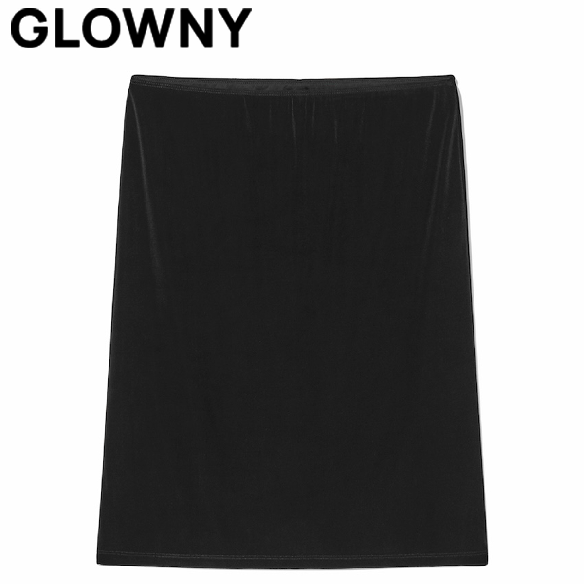 ★GLOWNY★G BOX MIDI SKIRT (BLACK)★正規品/韓国直送料込/人気