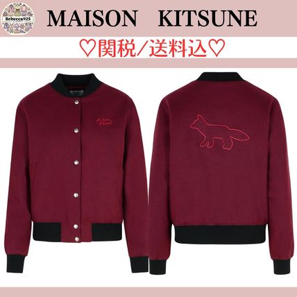 ボンバージャケット MAISON KITSUNE(メゾンキツネ) - 海外通販の