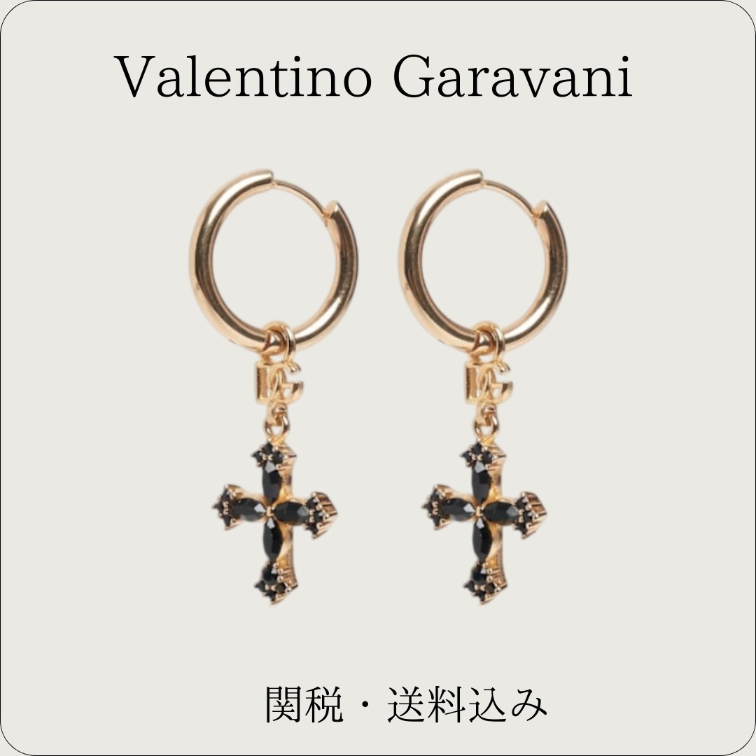 Dolce&Gabbana【フープピアス☆ゴールド】関税送料込