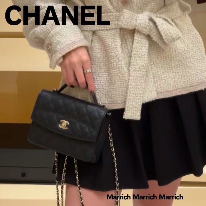 CHANEL《エレガントなカジュアル感》2way ミニバックパック