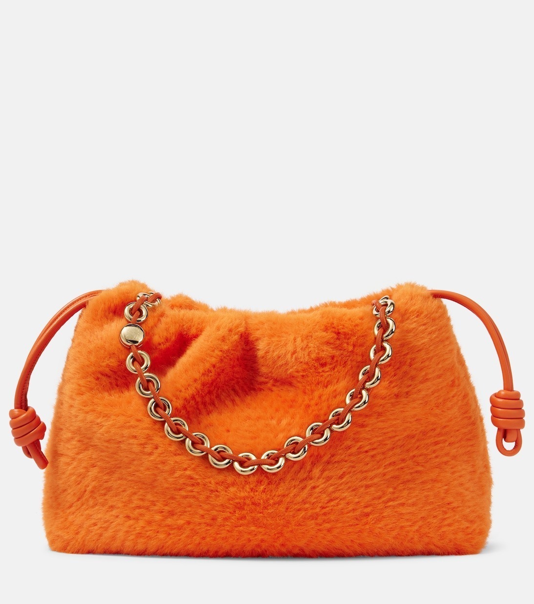 《上品で可愛い》【LOEWE】フラメンコラージニットバッグ