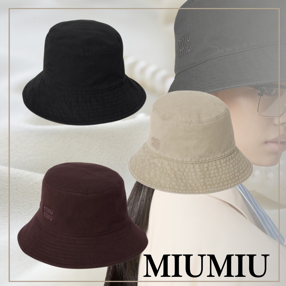 【特別感】MIUMIU ガバルディン フィッシャーマンズハット