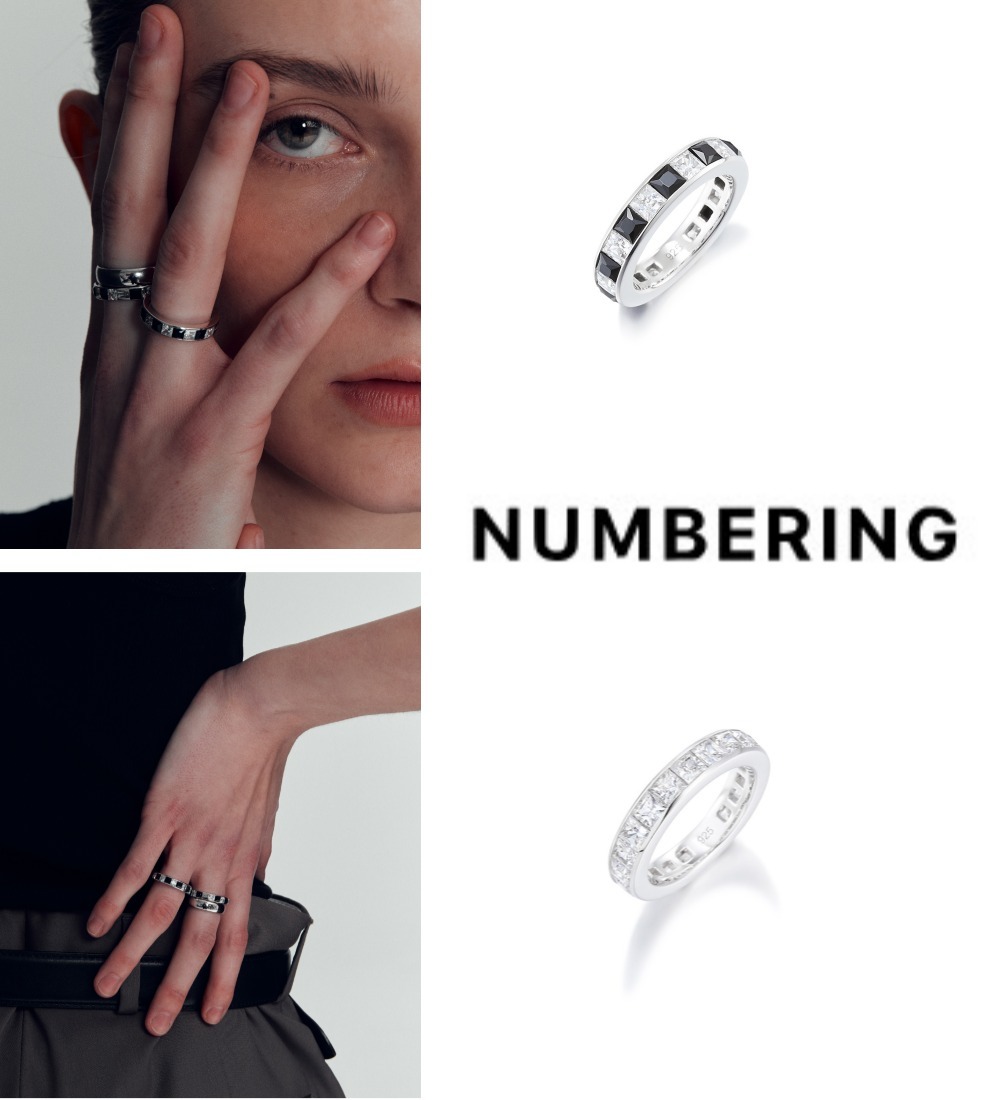 指輪・リング Square N-dia Ring #7406