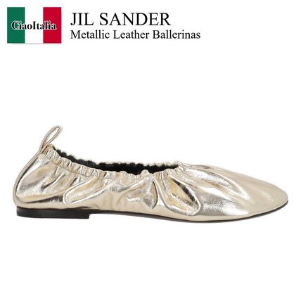 若者の大愛商品 ゴールド（金色）系 靴・シューズ Sander(ジルサンダー) Jil 靴
