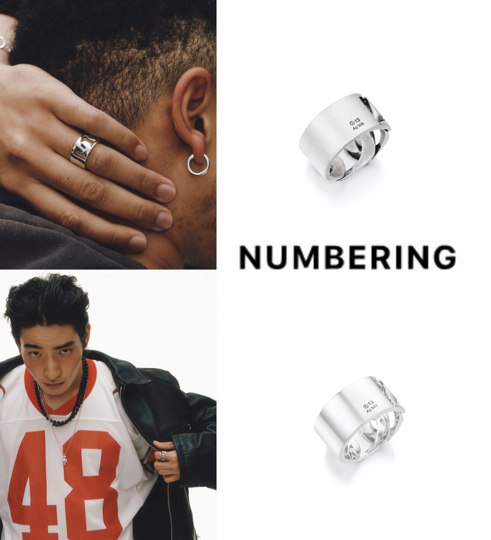 指輪・リング Chain ID Ring (M) #7408