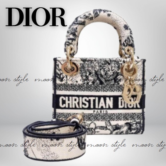 DIOR★ディオール D-LITE レディ ハンドバッグ 2way Aランク