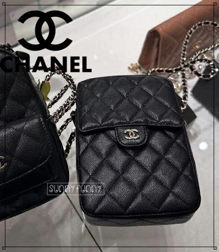 《25C★》 CHANEL フラップフォンホルダー