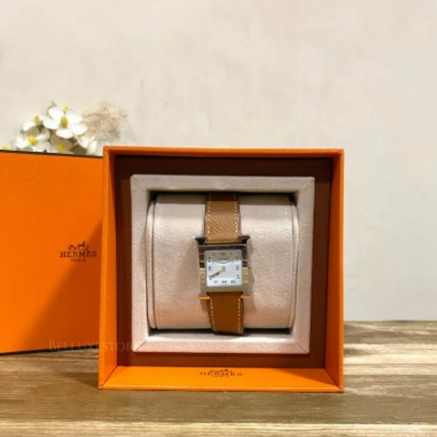 【Hermes】エルメス★watch★ h ウォッチ★シルバー